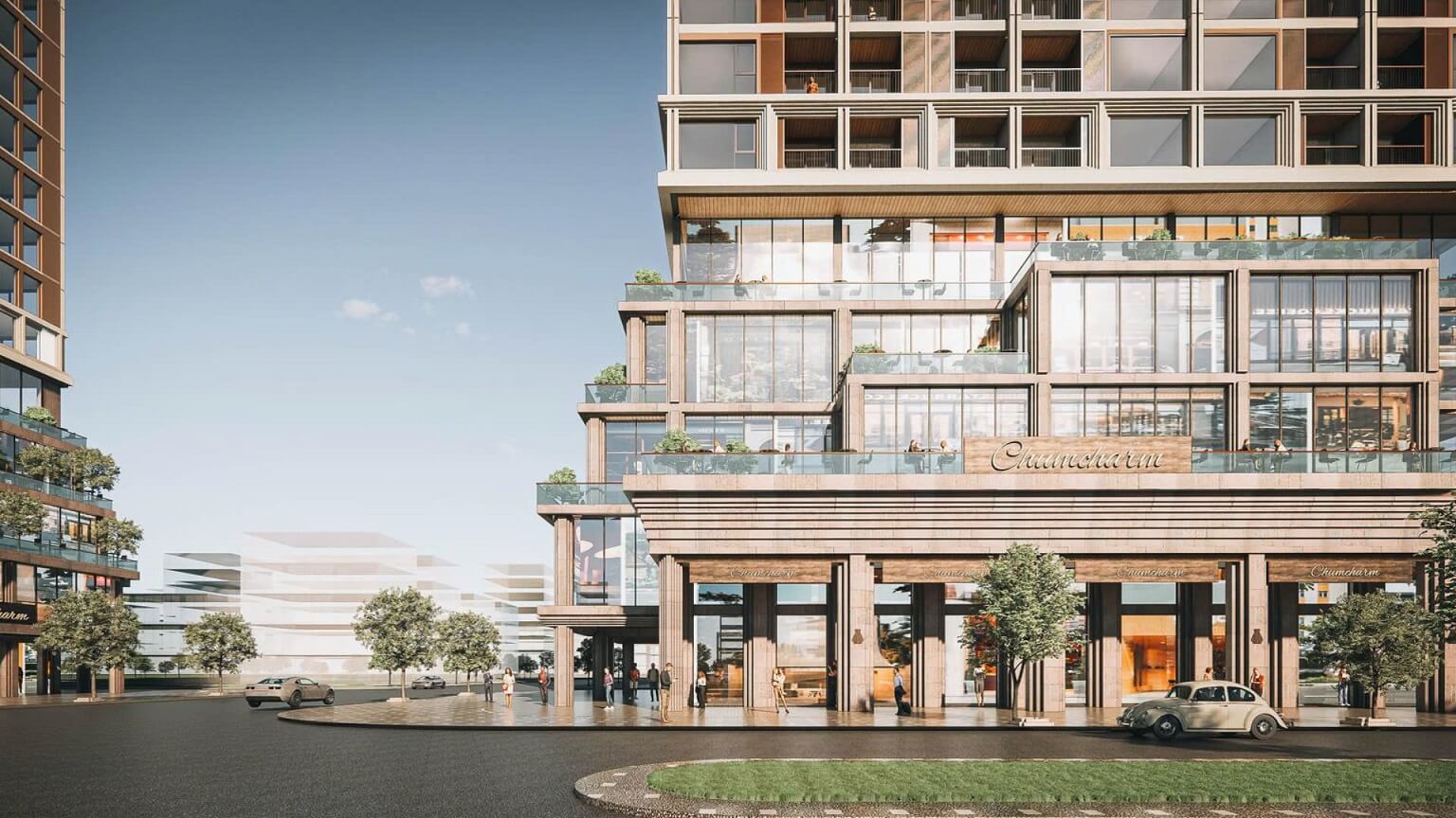 shophouse khối đế dự án sun costa residence vương thừa vũ đà nẵng