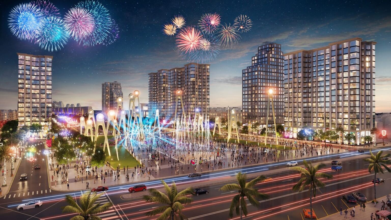 tiện ích dự án sun centro town hạ long