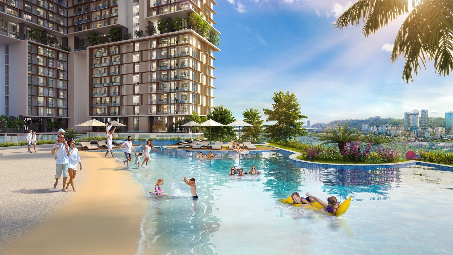 tiện ích dự án sun elite city hạ long