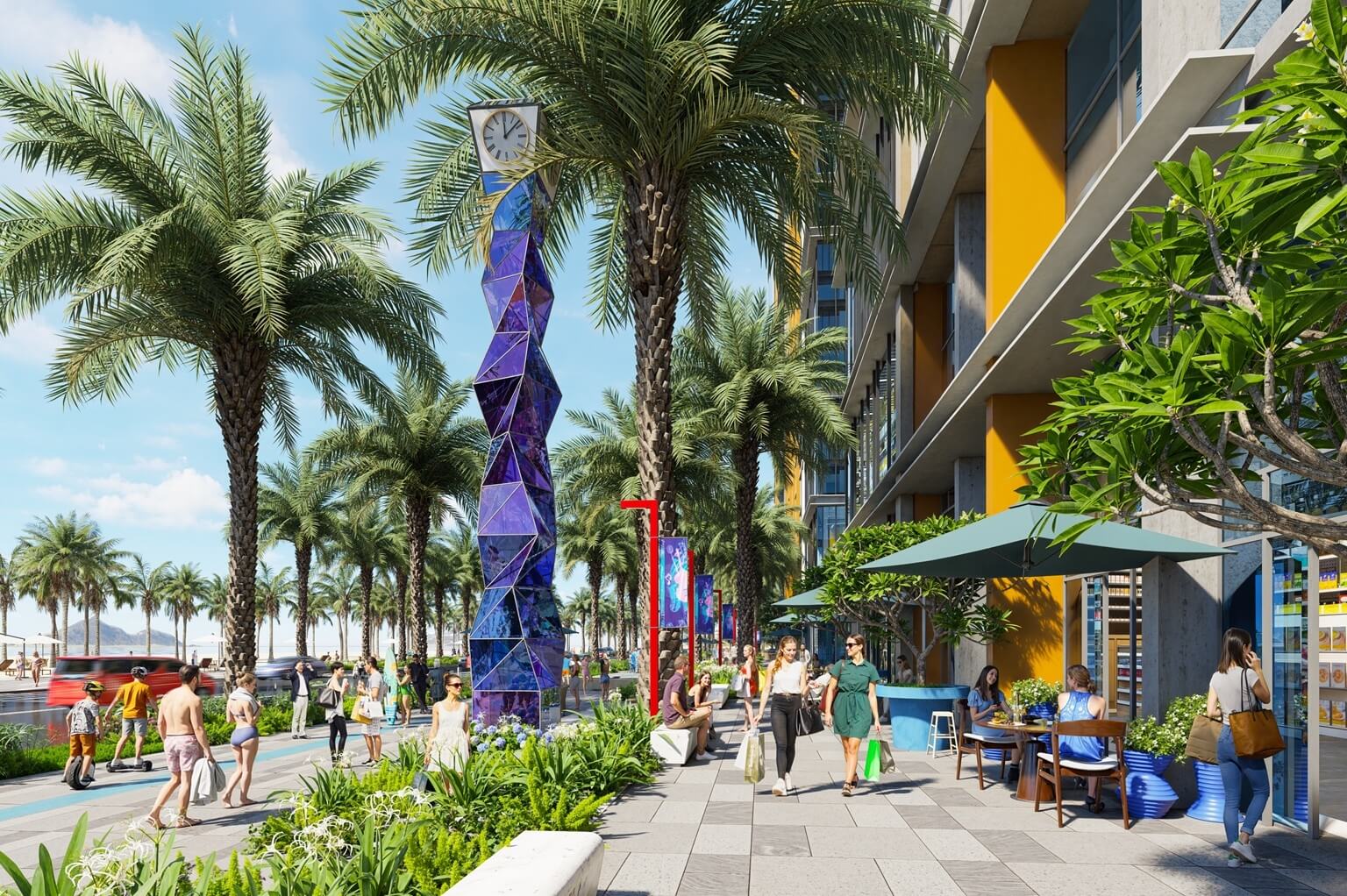 tiện ích dự án sun centro town bãi cháy hạ long