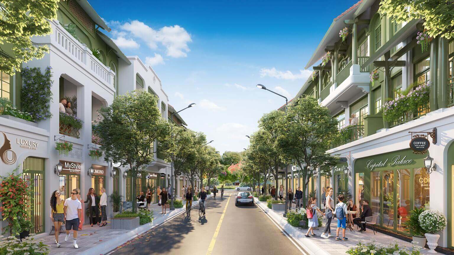 townhouse sun group mê linh